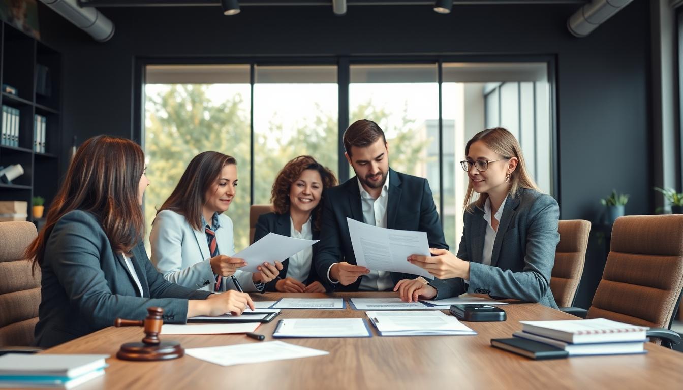 Senior legal support team